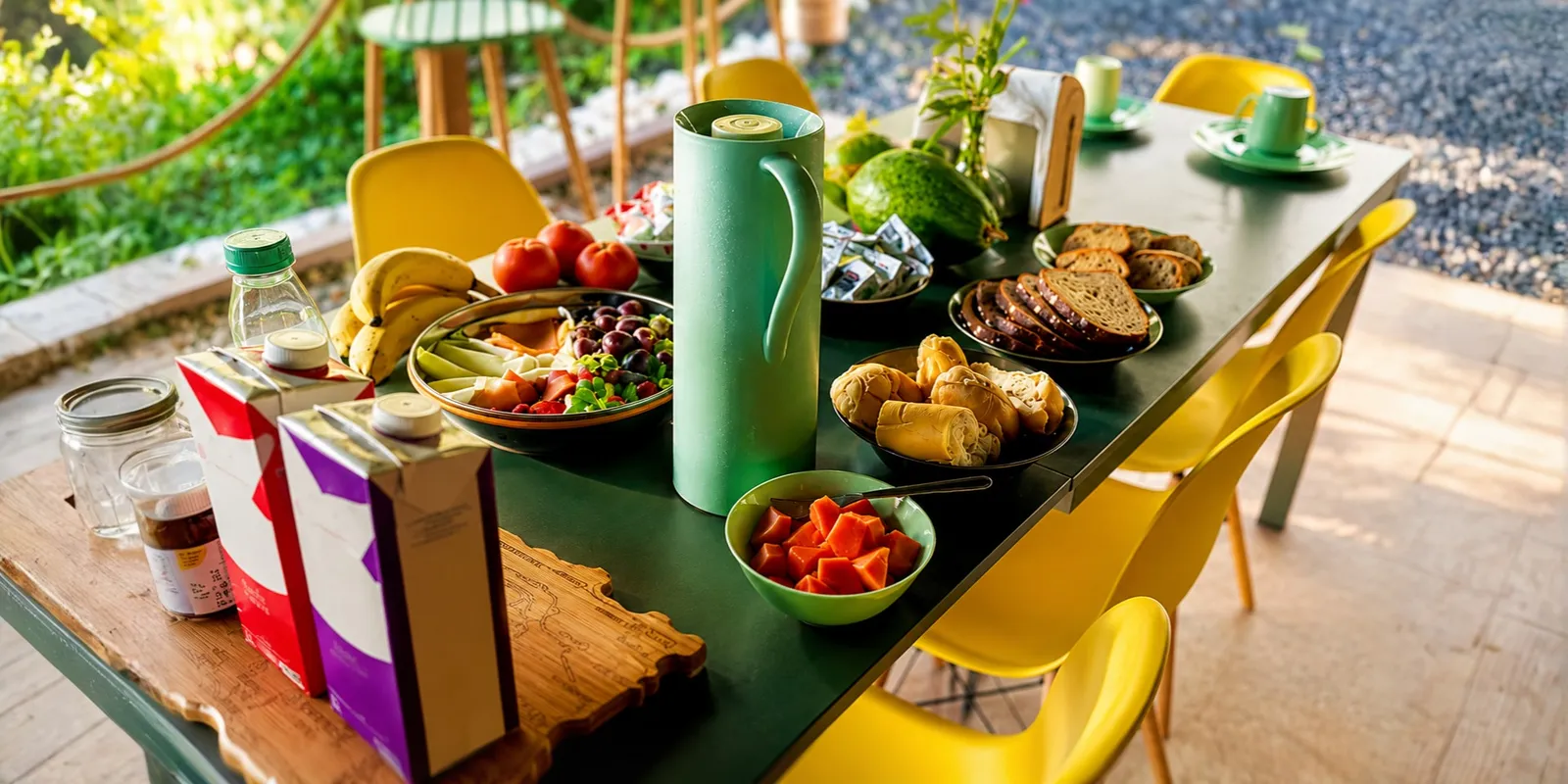 Breakfast at Finca Ki’