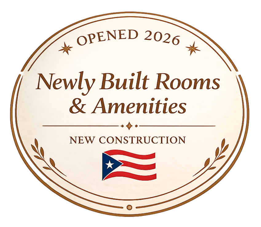 Opened 2026 — Newly Built Rooms & Amenities — New Construction